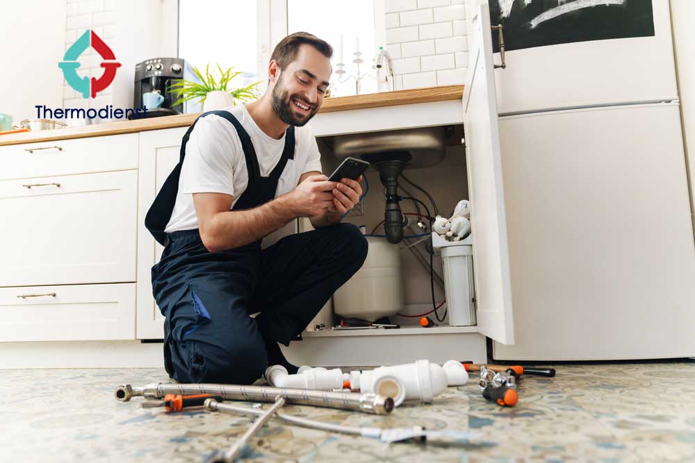 Thermodienst : Loodgieterij, verwarming en lekdetectie - Professionele diensten — Foto’s 9